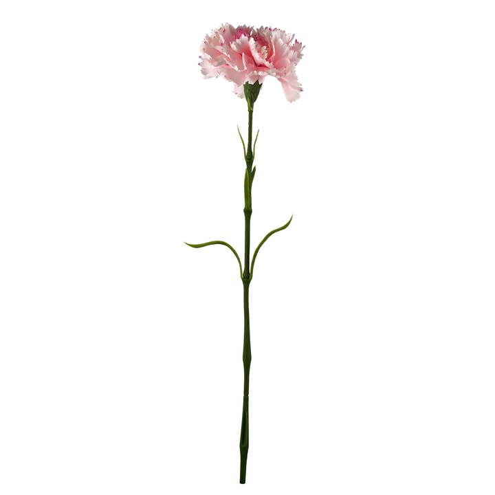 Leaf Design UK LTD – wholesale Konstgjorda blommor – Enstaka rosa nejlika konstgjord blomma
