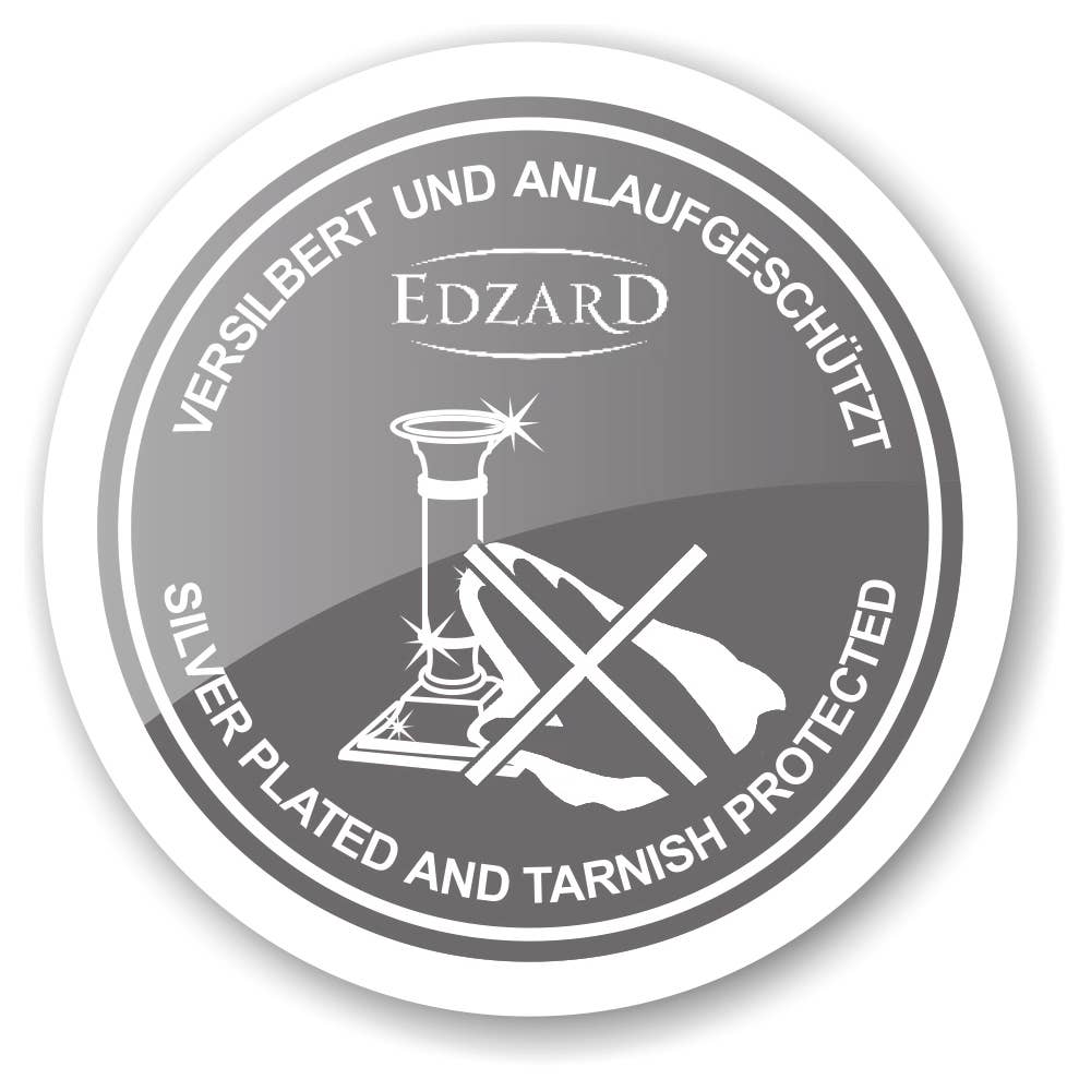EDZARD - Wholesale Candle Holder - Candlestick Candle Holder Kent, silver-plated, Height 16 cm5