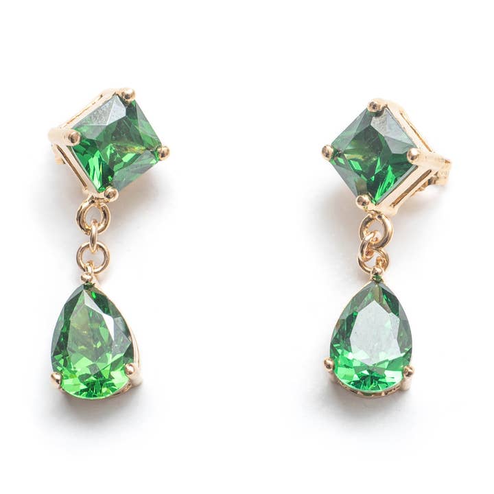 BO1603 Gold Earrings - Haute Joy Collection for wholesale by beblue jewelry