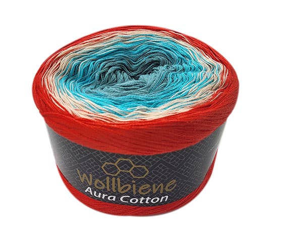 Wollbiene - Wholesale Yarn - Wool Bee Aura Cotton Bobble 200g Gradient 100% Cotton24