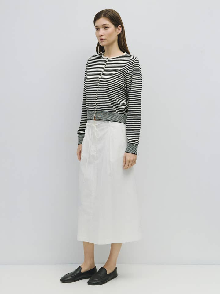 MOD REF - Wholesale Cardigan - Women's - The Montana Cardigan | Striped Button-Down Cardigan40