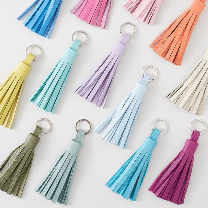 Rhe Amore - Wholesale Keychain - Unisex - Leather Tassel Keychain – Stylish Accessory for Bag & Keys