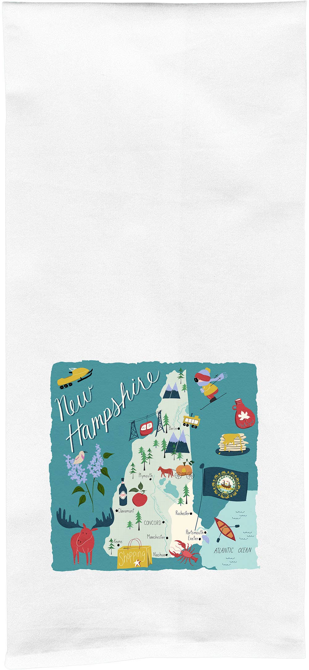 Works of Heart - Wholesale Tea Towel - Home State Home Tea Towels28