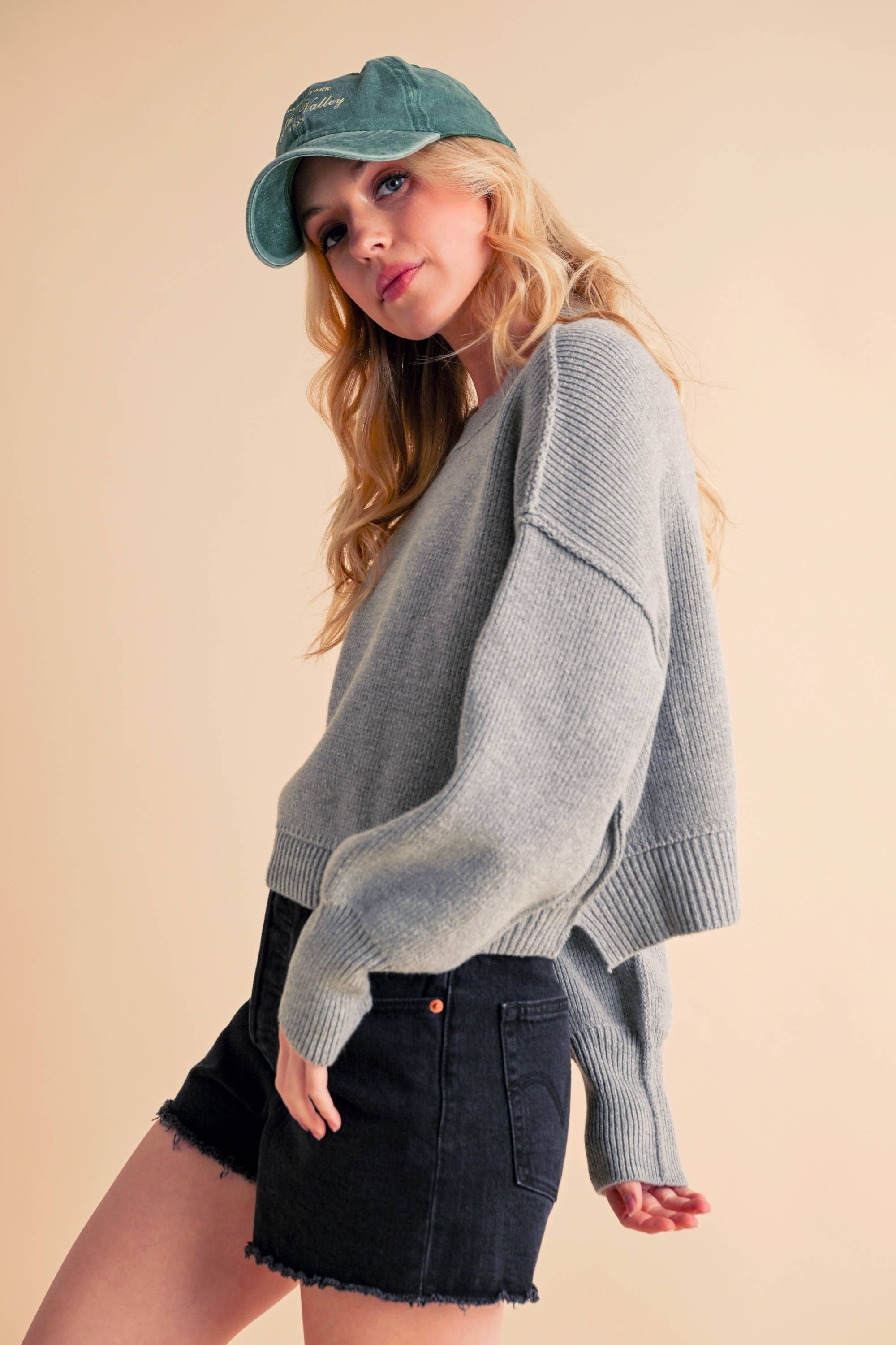 AEMI + CO - Wholesale Knit Sweater - Women's - 3115CK Regina Sweater 227