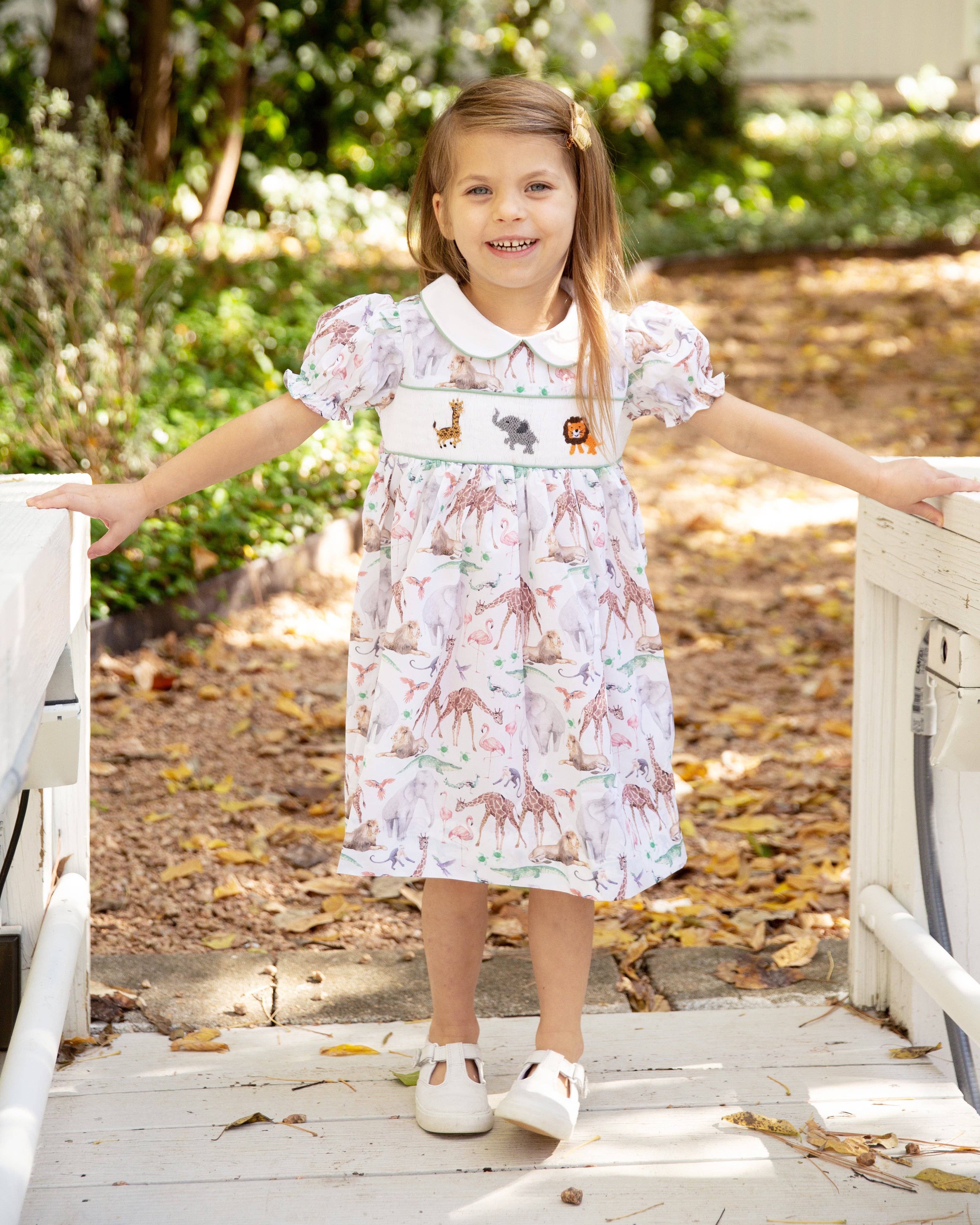 Ann Reeves Kids - Wholesale Dress - Kids - Jungle Boogie - Margaret Dress0