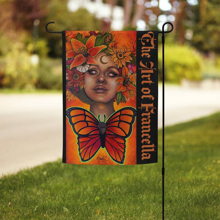 “Autumn Harvest” Garden flag for wholesale by The Art of Francella