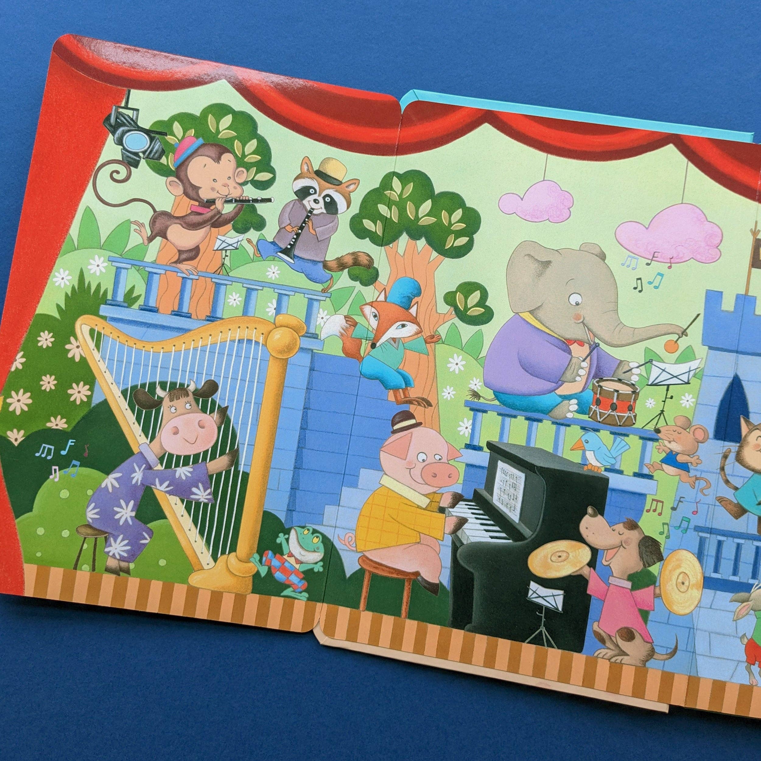 Robert Frederick Ltd - Wholesale Preschool Book (3-5) - My Busy World Of Instruments - Children's 50 Button Sound Book4