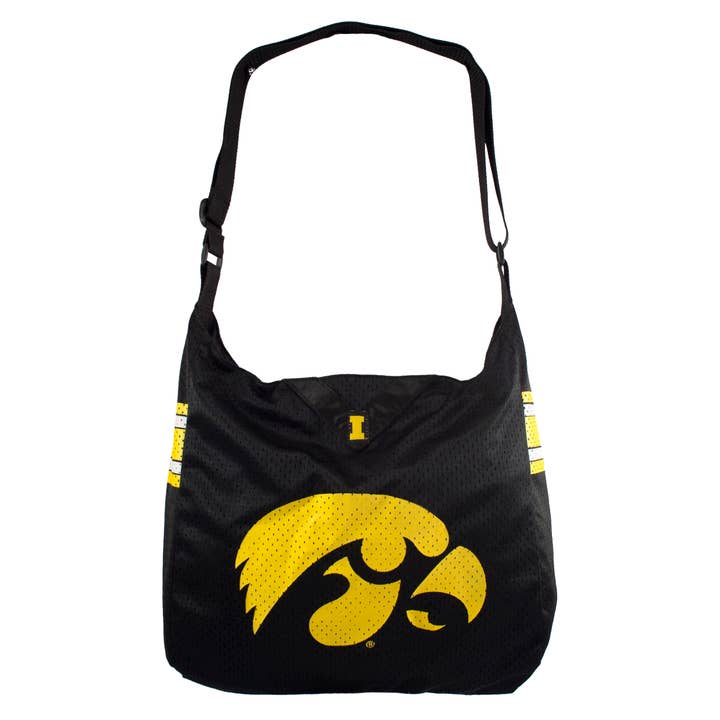 NCAA Iowa Hawkeyes Team Jersey Tote for wholesale by Little Earth Productions
