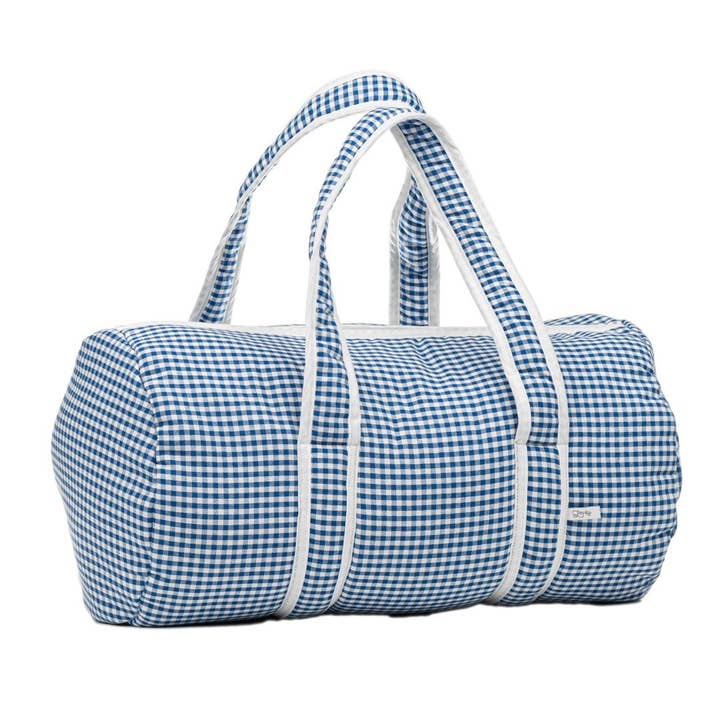 Borsa Baluchon «percalle blu navy e bianco» per la vendita all'ingrosso da parte di Lovely Pop