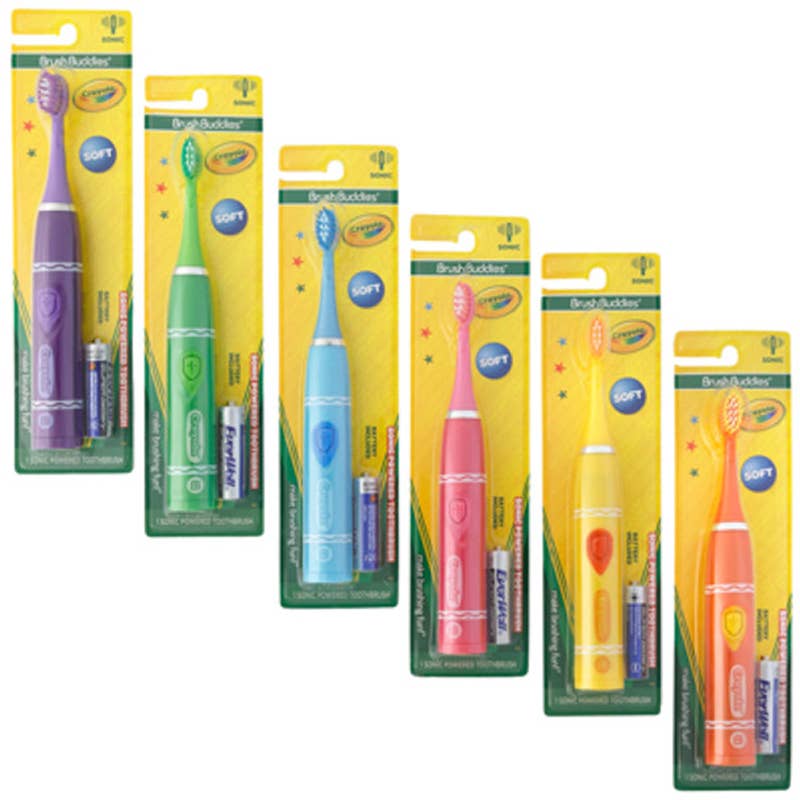Deluxe Import Trading - Wholesale Toothbrush - Kids & Baby - Crayola Sonic Powered Toothbrush Soft0