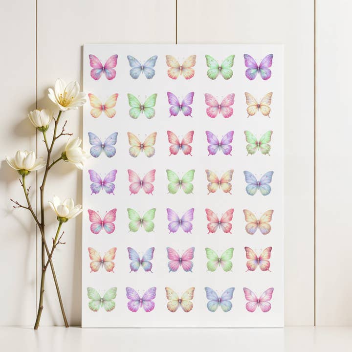 Stickervel Vlinders voor wholesale door Sticker Varia