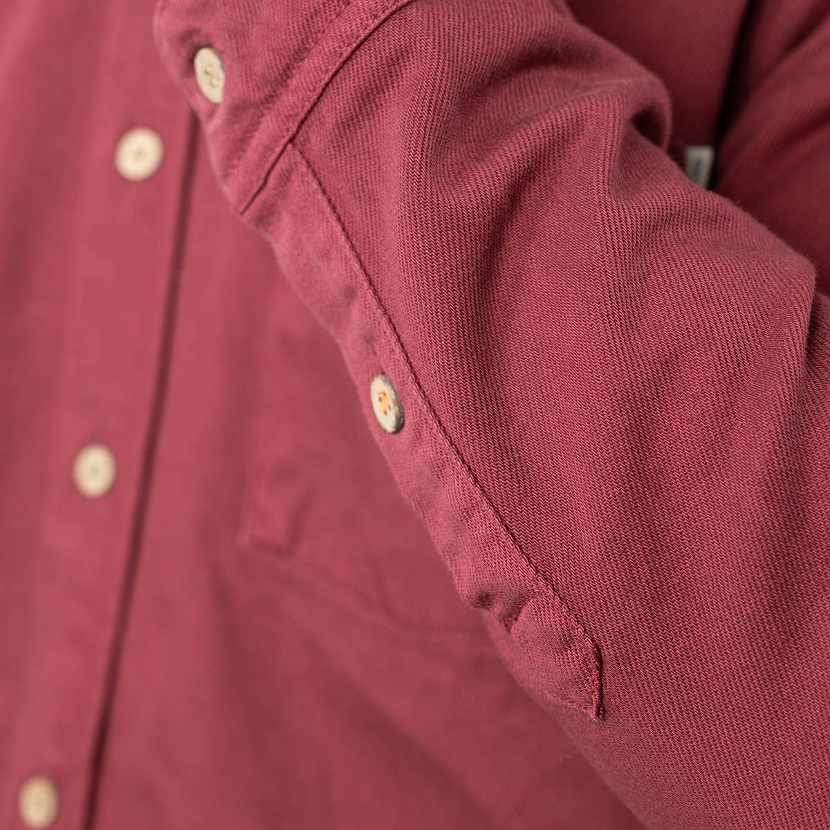 BILLYBELT - Wholesale Shirt - Men's - Burgundy denim overshirt2