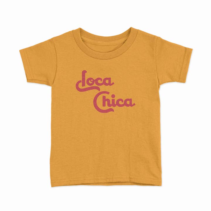 Loca Chica - T-shirt pour tout-petit pour la vente par Que Rico T-Shirt Co.