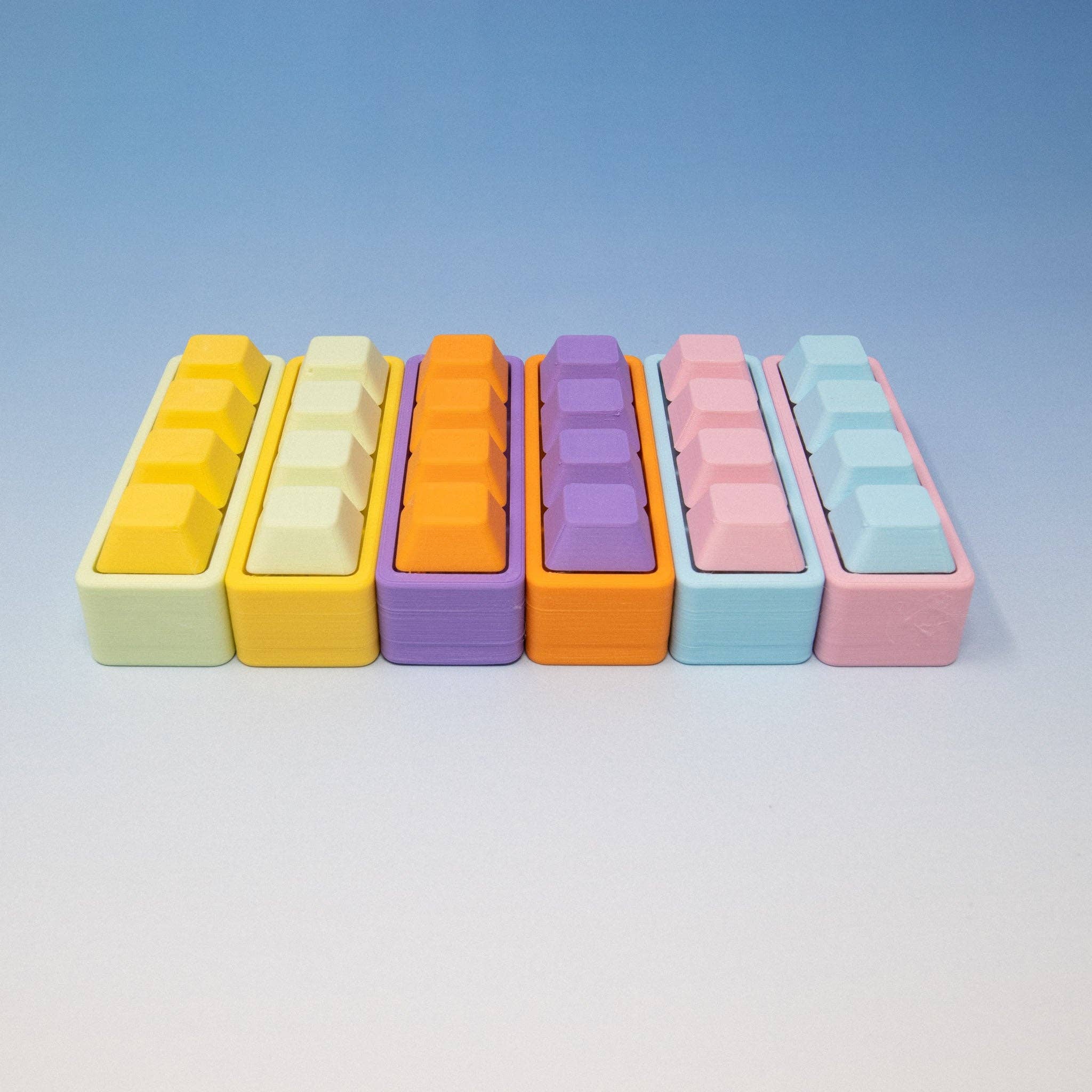 Super Fantastic – wholesale Fidget toy – Kids – 4-Key Pastel Fidget Clickie1