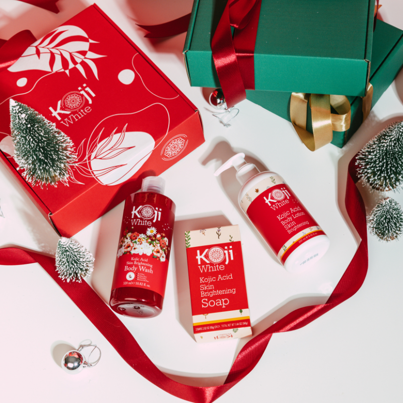 Koji White - Wholesale Bath & Body Set - Premium Box Set - Body Wash, Soap Bar and Body Lotion12