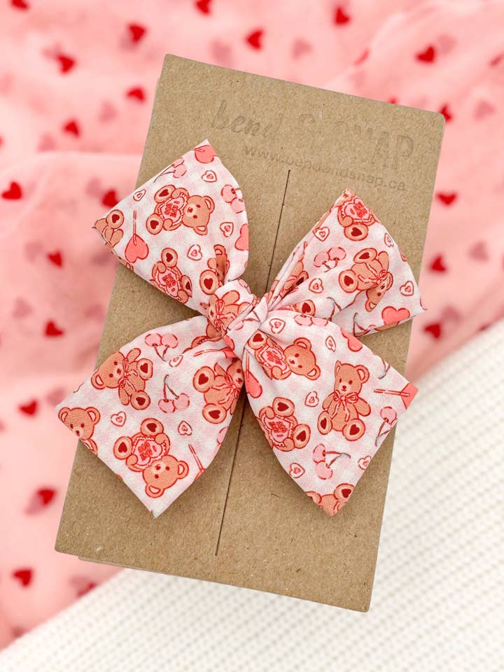 Love Bear // Hand-Tied for wholesale by Bend & Snap