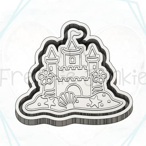 *NOUVEAUTÉ* Moule Freshie Château de Sable pour la vente par The Freshie Junkie, LLC