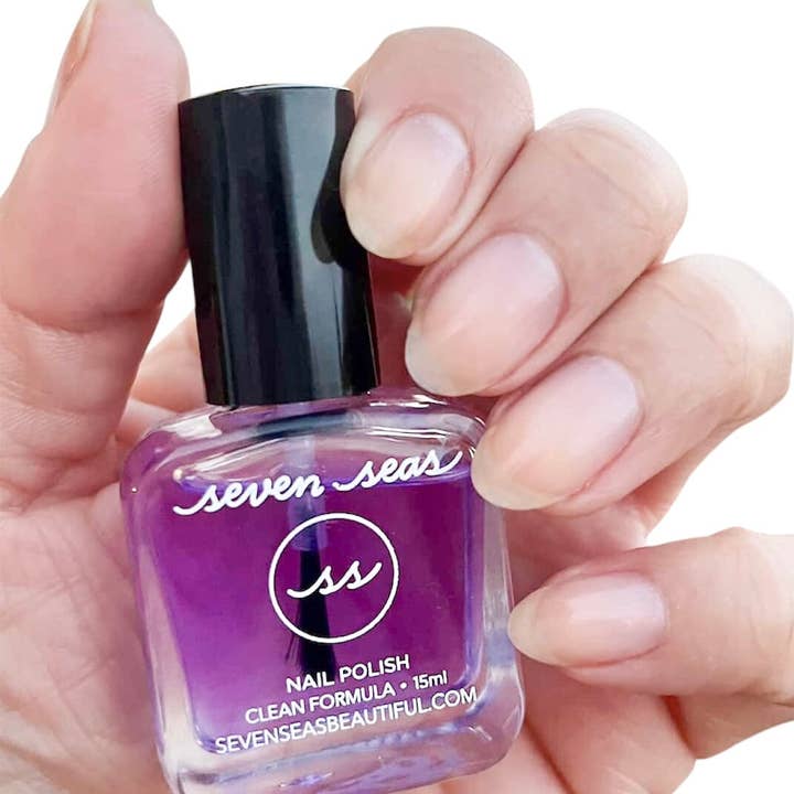 Lavender Treat + Heal - Clean Non-Toxic Nail Polish for wholesale by Seven Seas