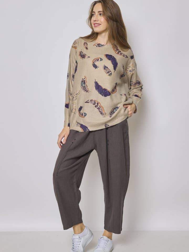 Beige Sweater - H20 for wholesale on Faire3