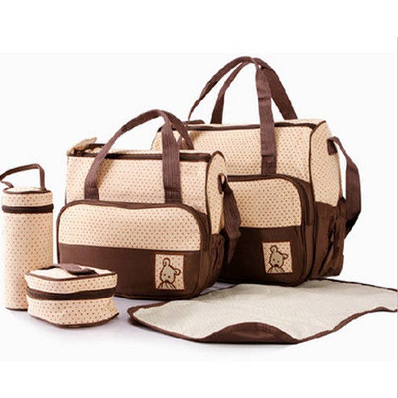  Pack Mix Match Colors  Multifunction Mommy bag Large Storage for Baby Diaper Bags T for wholesale on Faire6