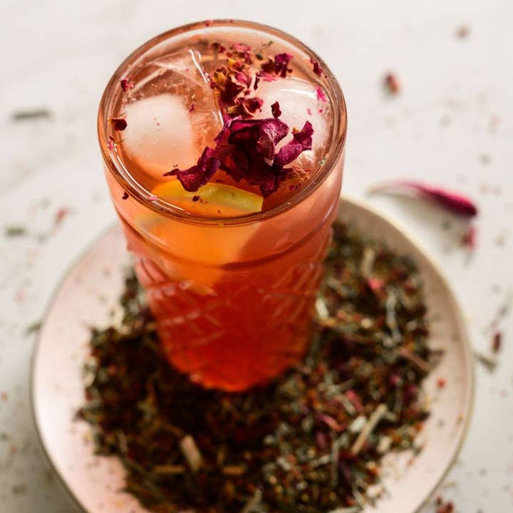 Botanica Teas - Wholesale Loose Tea - Rosy Tisane | Rosehip & Hibiscus Herbal Tea Blend3