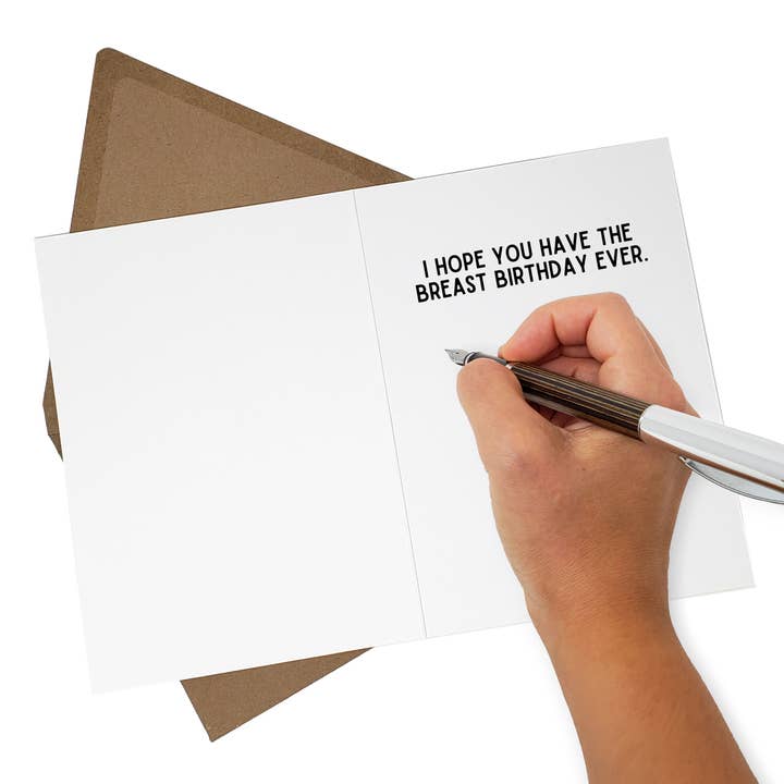 Sleazy Greetings - Wholesale Verjaardagskaartje - Tit is je verjaardag1