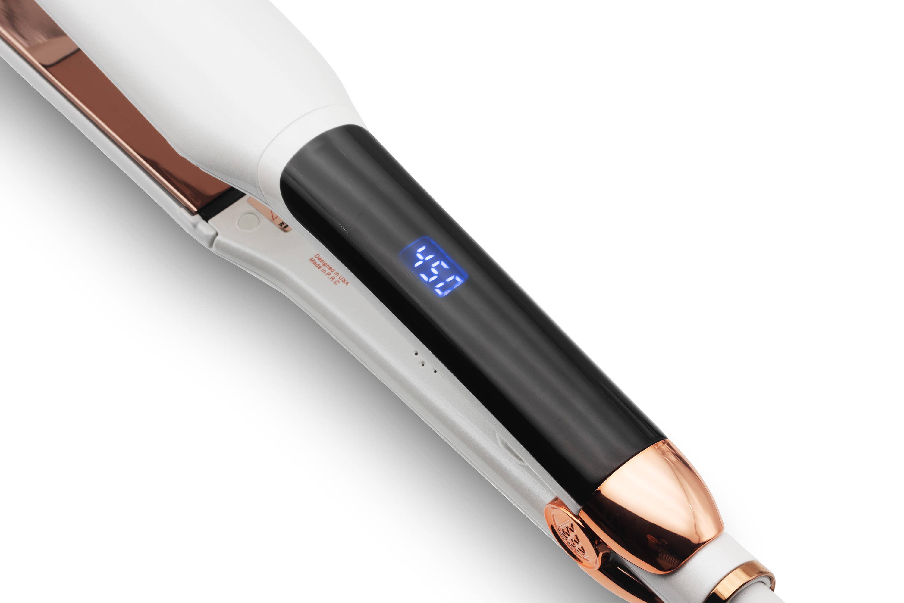 AMAXY – wholesale Straightener/flat iron – 1.5" Infrared Professional Flat Iron - White3