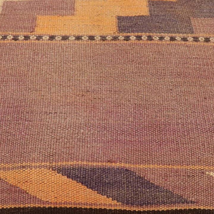 Arshs Fine Rugs - Venta al por mayor Puf - Banco de almacenamiento de madera hecho a mano tapizado Kilim de Urban Cash
