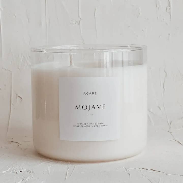 Agapé Candles - Wholesale Jar/Filled Candle - MOJAVE CANDLE 18 oz