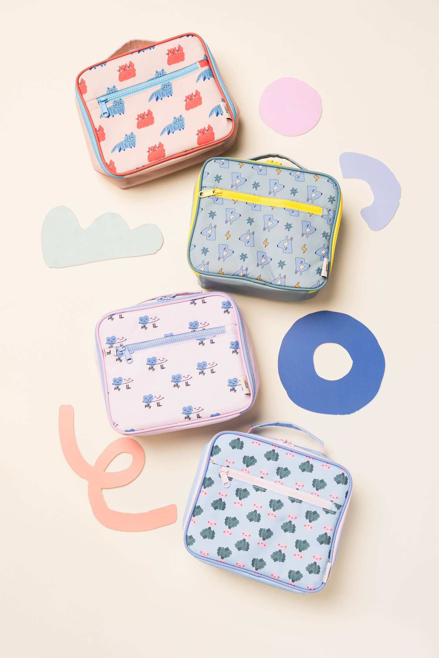 the cotton cloud – wholesale Lunchlåda - Barn – Lunchväska Funky Dogs för barn4