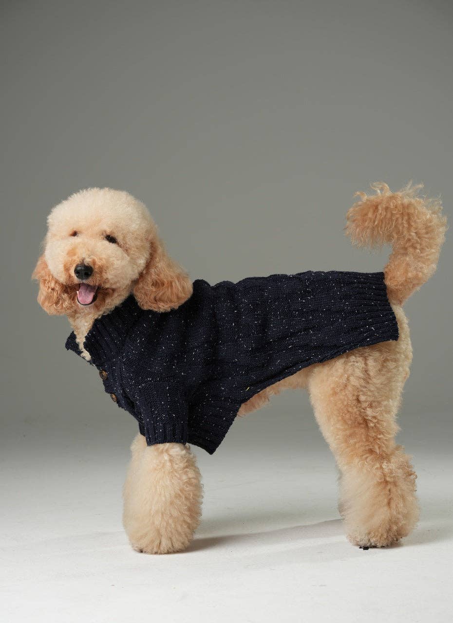 PEHOM - Wholesale Pet Sweater - Dog - GLACIER PET SWEATER - NAVY3