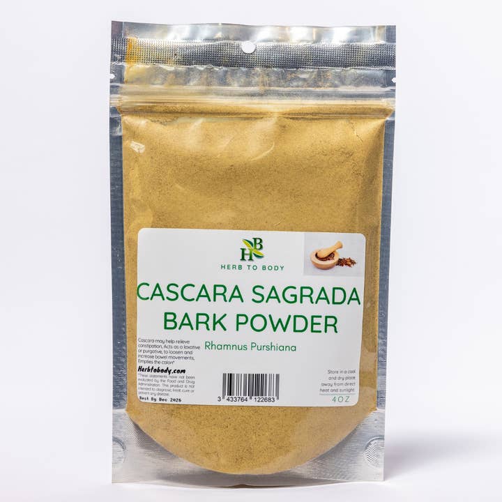 Cascara Sagrada Bark Powder for wholesale by Herb To Body