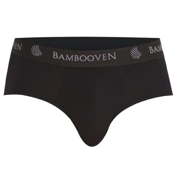 Bambooven - Wholesale Underwear - Men's - Bambooven Breathable Briefs with Pouch – Sweat-Wicking Underwear, Men’s Underwear, Anti-Chafing, Built-in Pouch Support (4 Pack)