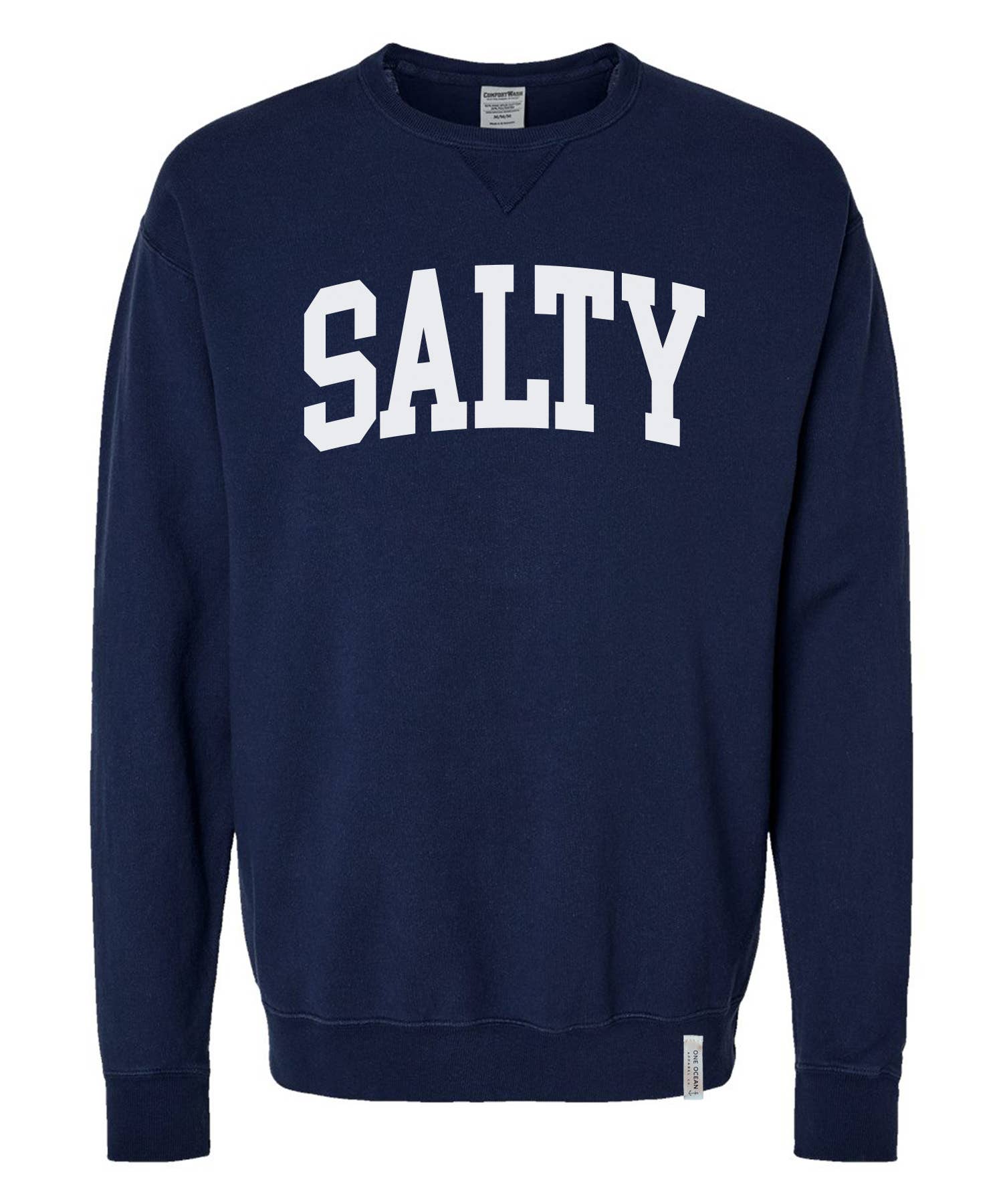 One Ocean Apparel Co.. - Wholesale Graphic Sweatshirt - Unisex - SALTY Crewneck - CUSTOM COLORS10