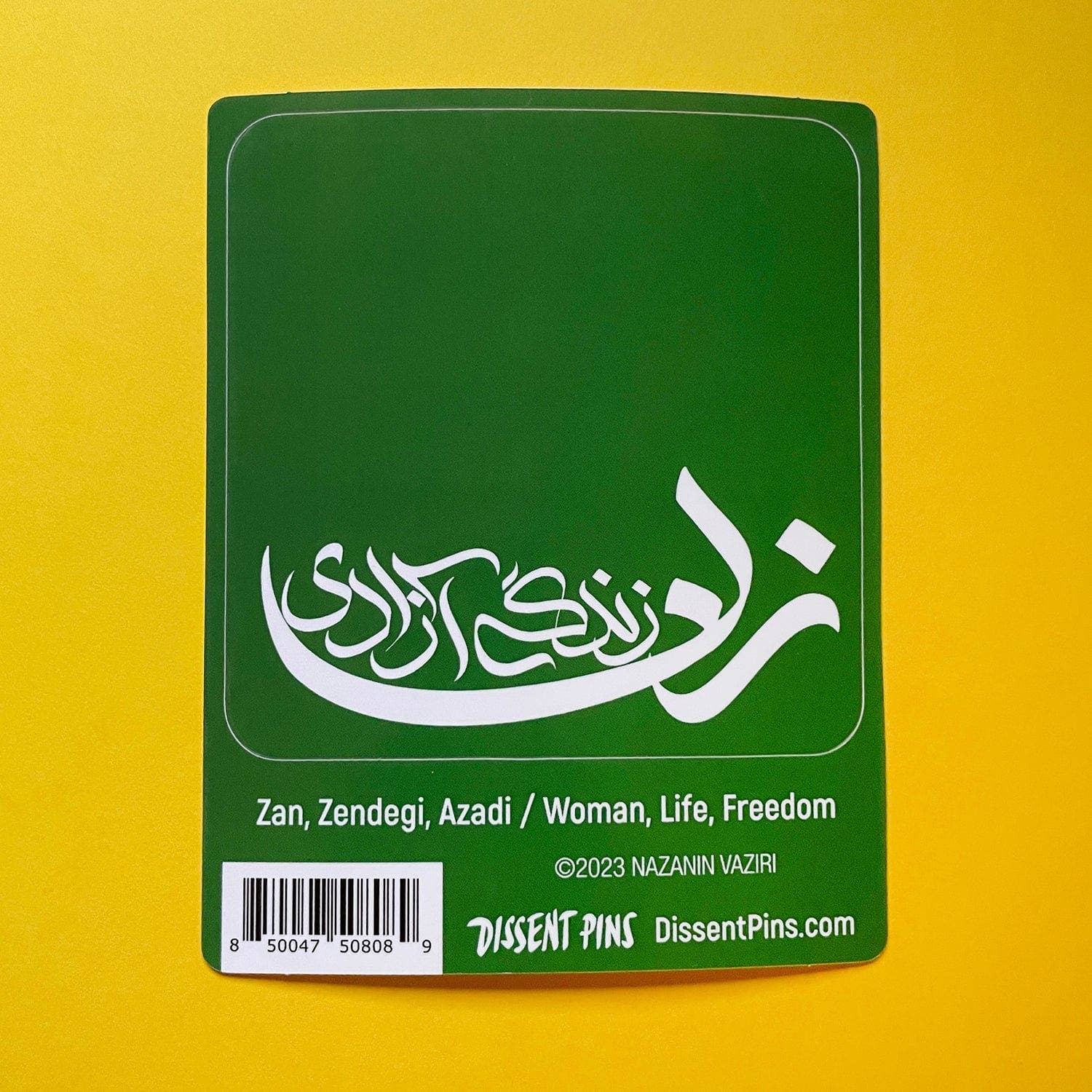 Dissent Pins - Wholesale Sticker - Woman Life Freedom - Sticker1