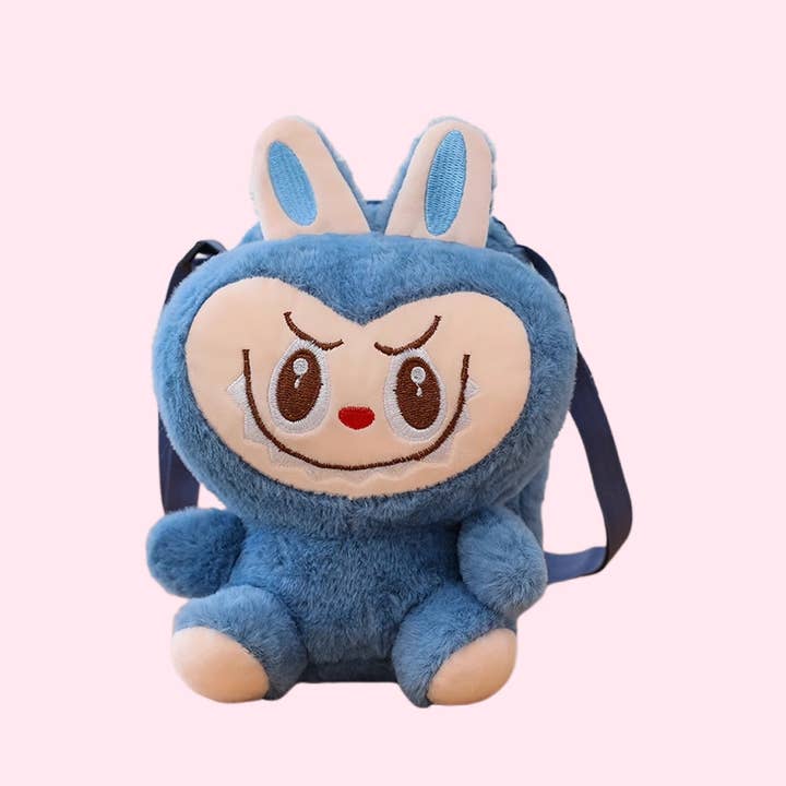 Sinomd Canada - Vente Peluche – enfant et bébé - Sac à dos en peluche inspiré de Labubu de 8 pouces