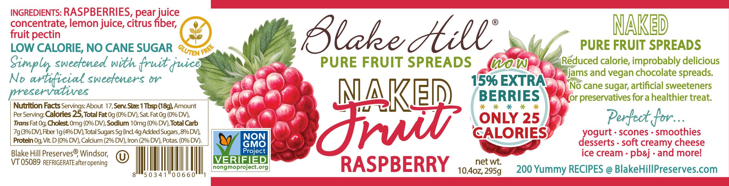 Blake Hill Preserves - Wholesale Jam/Jelly - Naked Raspberry10