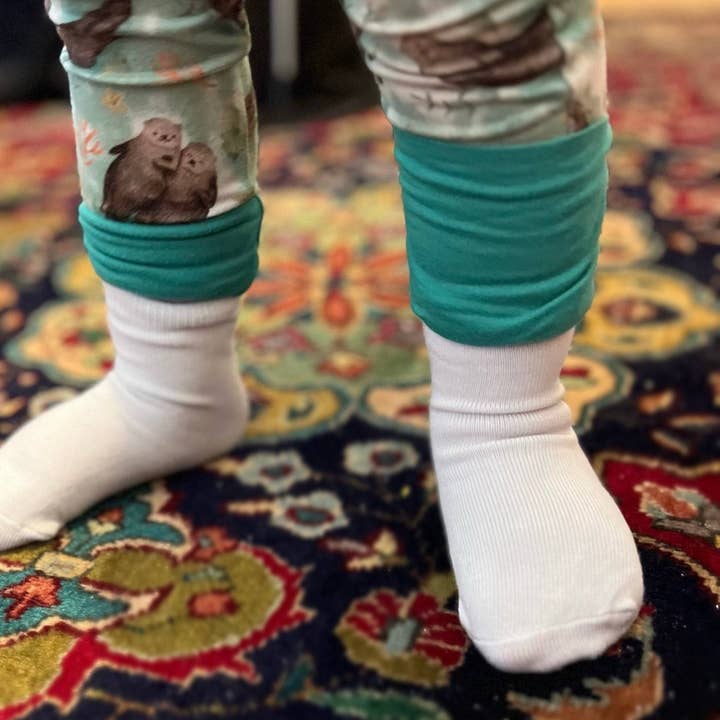 Grippy Socks- 2 Pack - Bamboo Blend for wholesale by Ploom Baby