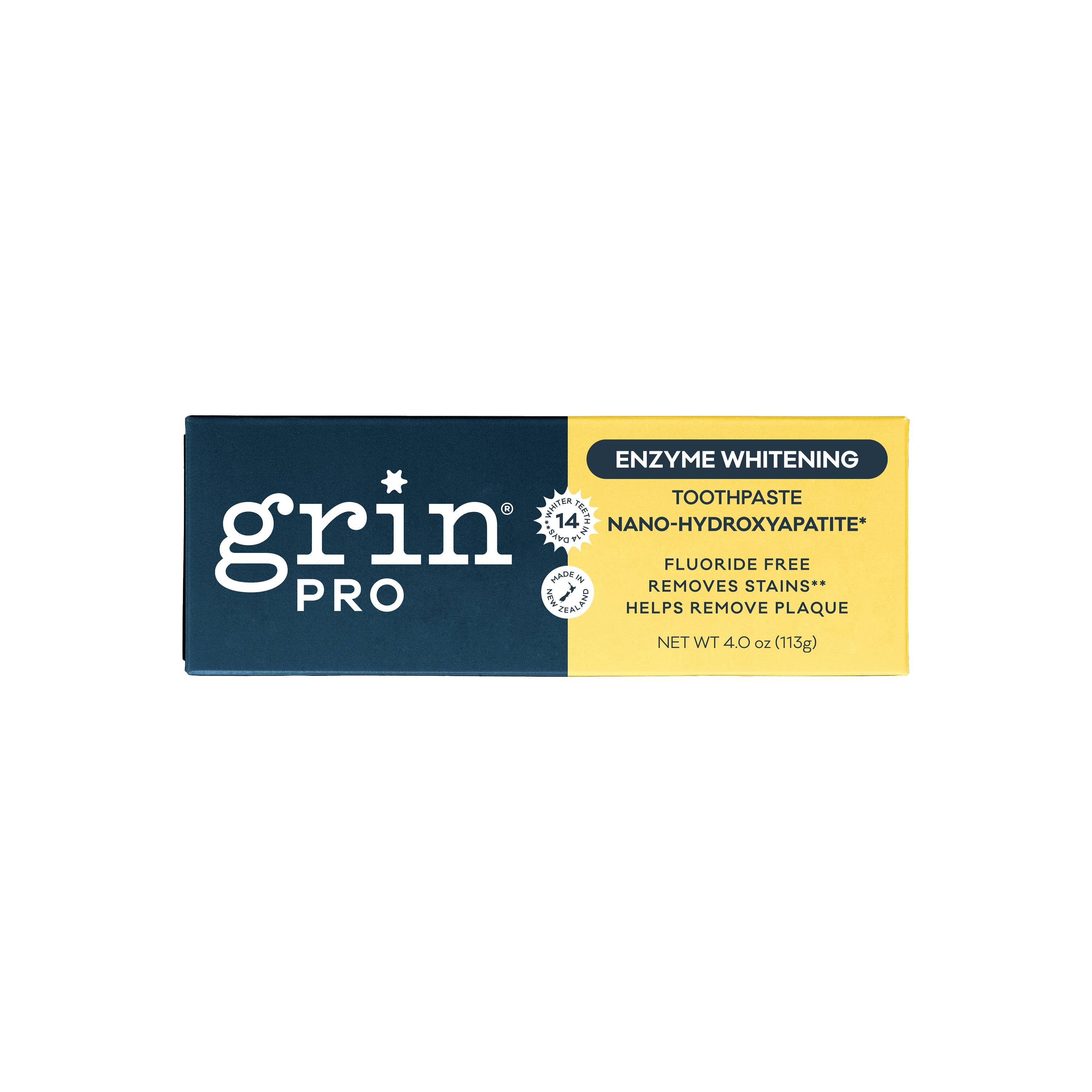Grin Natural Products - Wholesale Toothpaste - Grin Pro Enzyme Whitening Toothpaste w/ Nano-Hydroxyapatite4