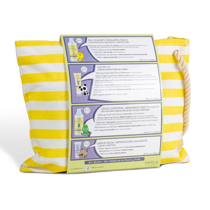 Laboratorios Phergal - Wholesale Bath & Body Set - Baby - Elifexir Baby Care Baby Bag with My Embracito Skin9