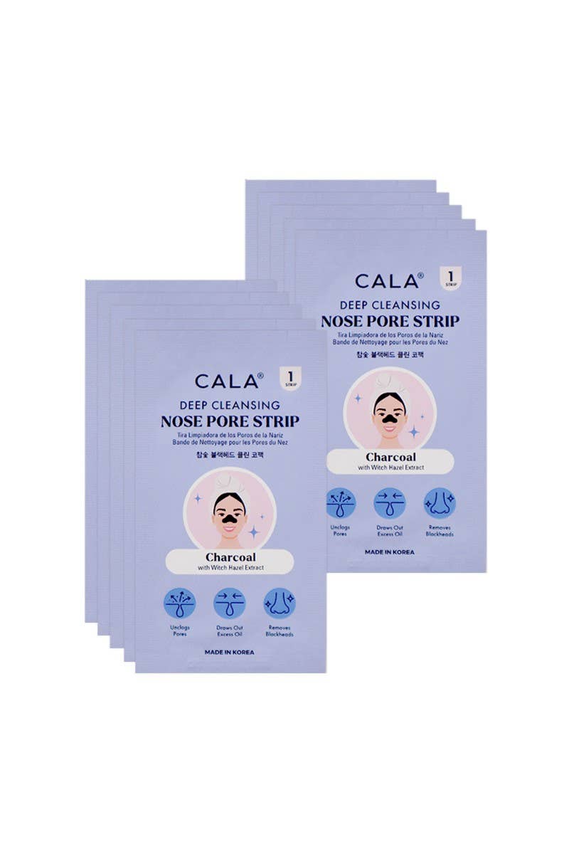 PINEAPPLE Beauty - Wholesale Pore Strip - CALA 67205 Deep Cleansing 10 Pcs Nose Pore Strips - 6 set2