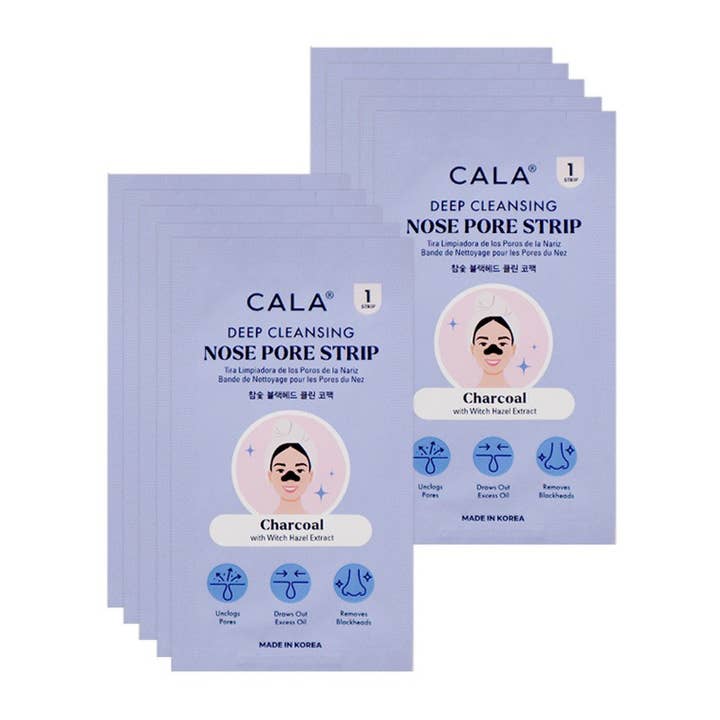 PINEAPPLE Beauty - Wholesale Pore Strip - CALA 67205 Deep Cleansing 10 Pcs Nose Pore Strips - 6 set2