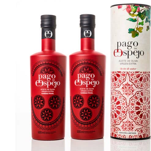 PAGO DE ESPEJO - Wholesale Olive Oil - HARVEST 26. Extra Virgin Picual Oil. 500ML + case1