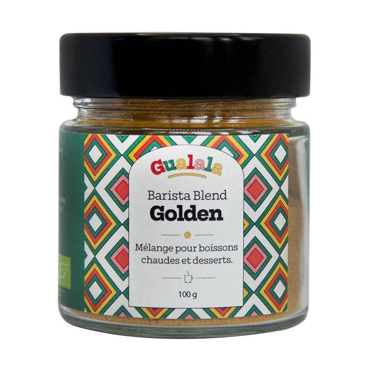 Golden Barista Blend - mistura intensa de canela e cúrcuma por atacado de GUALALA