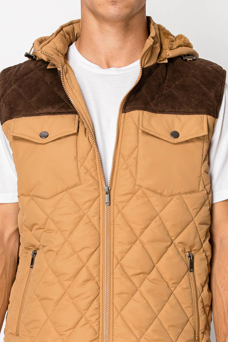 3 COULEURS DANS UN PACK Gilet homme doublé sherpa V4270 en vente sur Faire6