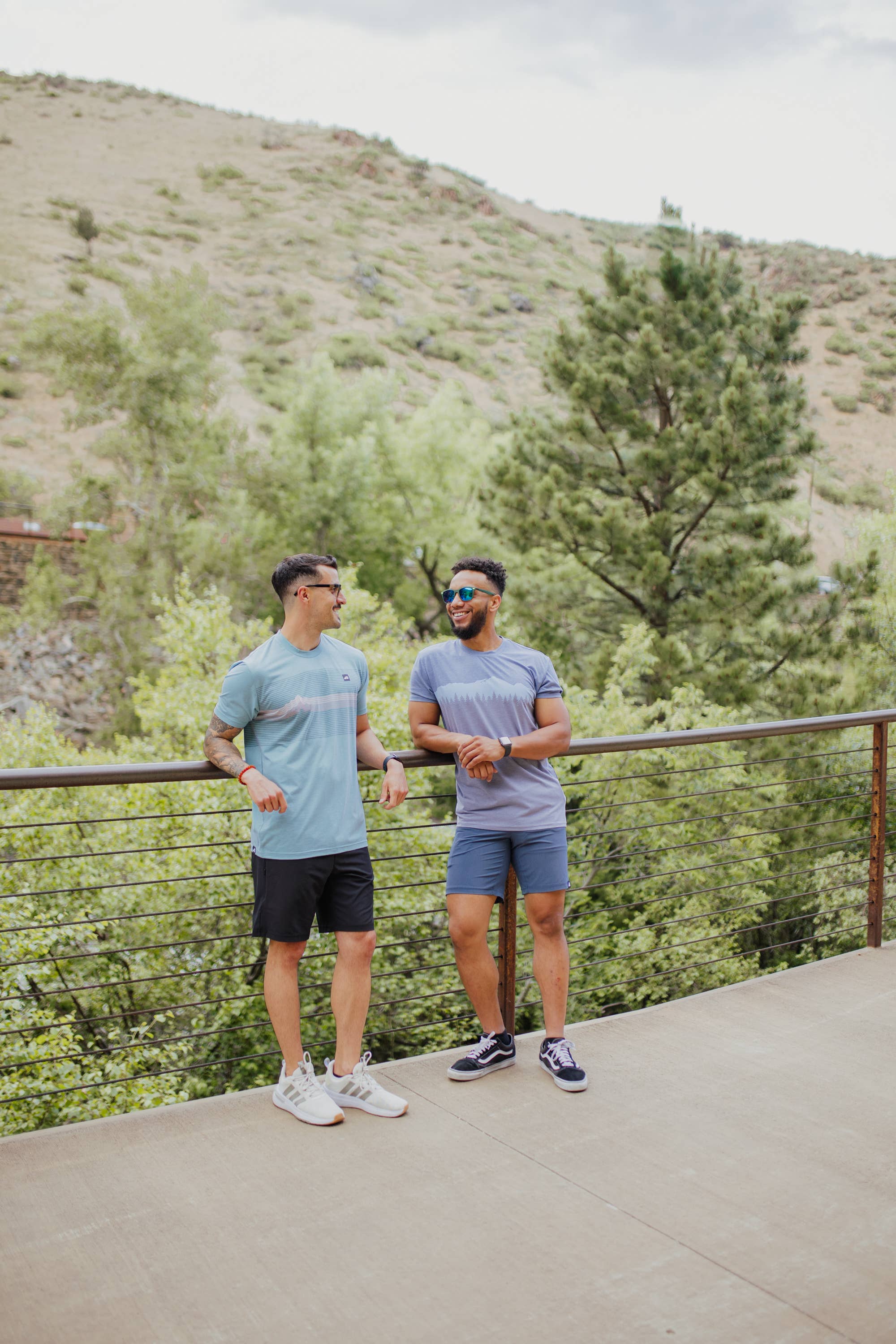 Belong Designs - Wholesale T-Shirt - Men's - Men's Graphic Traverse Tek Tee31