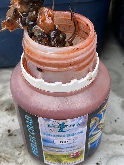 Sea Fishing Super Sticky Dip Natural Extracted Bait Oil 125 for wholesale by SEARIGS UK LTD