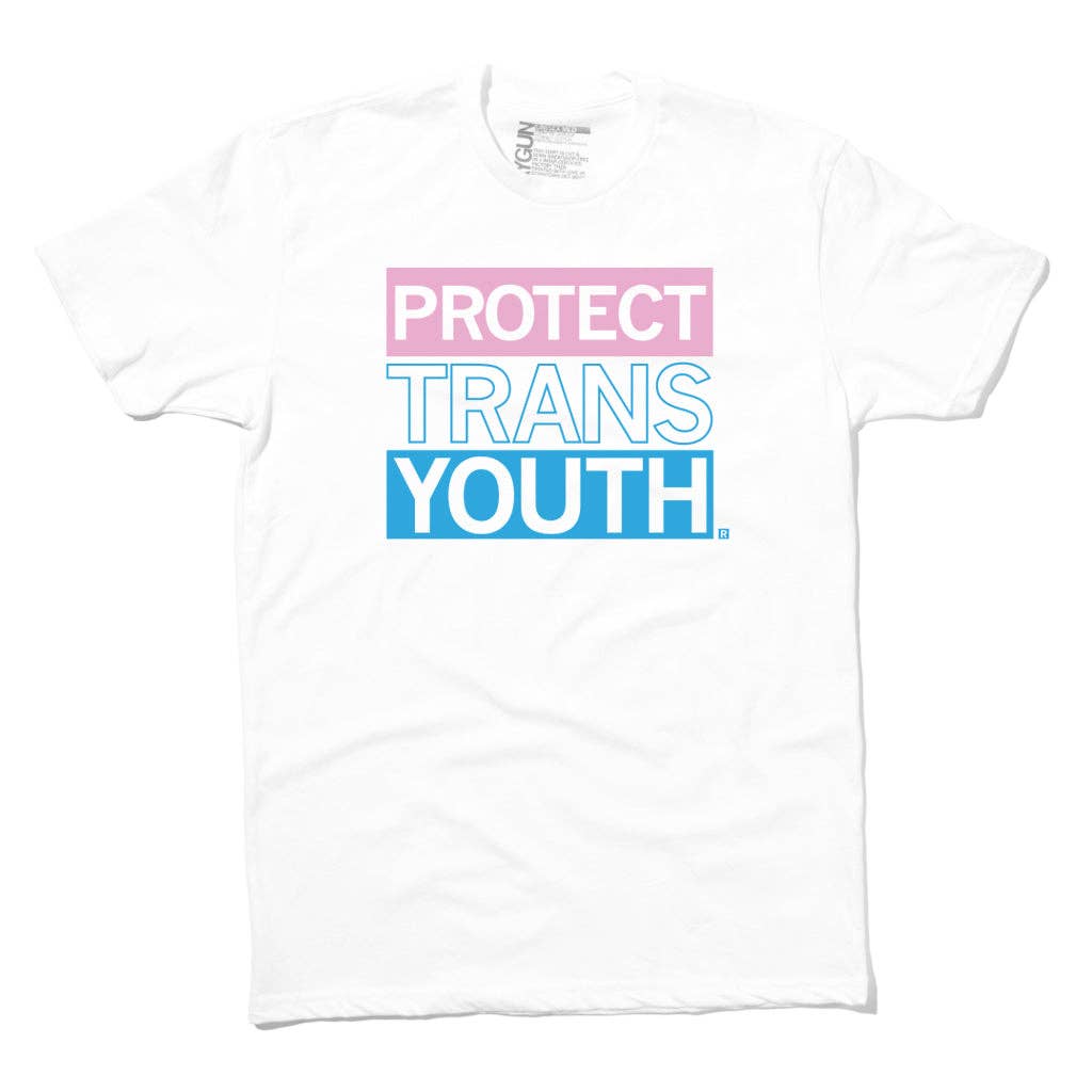 RAYGUN – Großhandel T-Shirt mit Siebdruck – Unisex – Schützen Sie Transjugend1