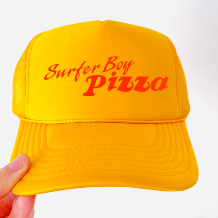 Rad Hat Society – Großhandel Trucker-Cap – Unisex – Surfer Boy Pizza//Fremde Dinge