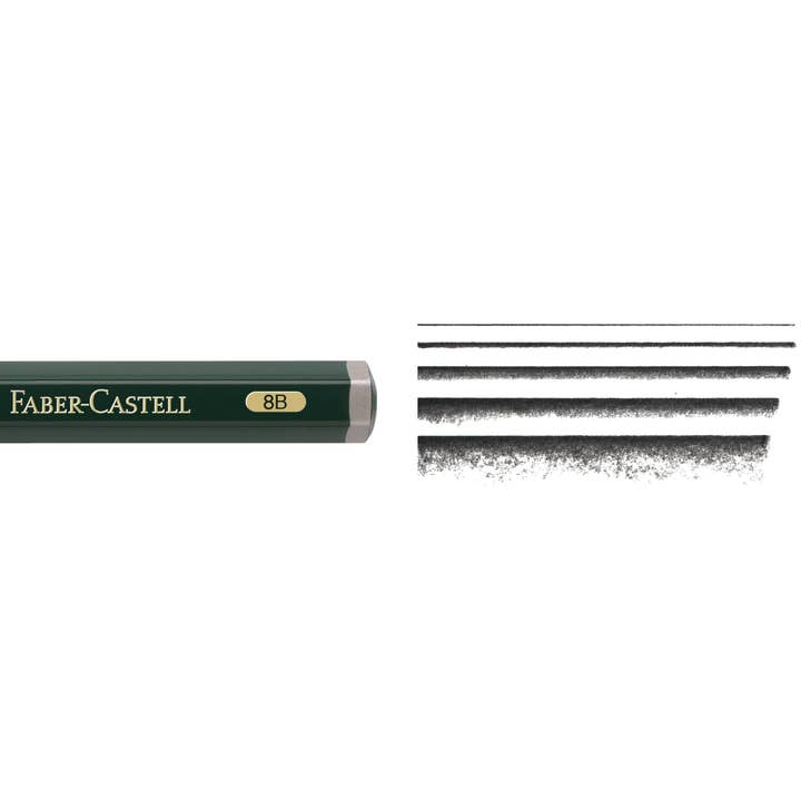 West Design Products UK – wholesale Pencil – Faber-Castell Castell 9000 Graphite Pencil, Graphite, 8B2